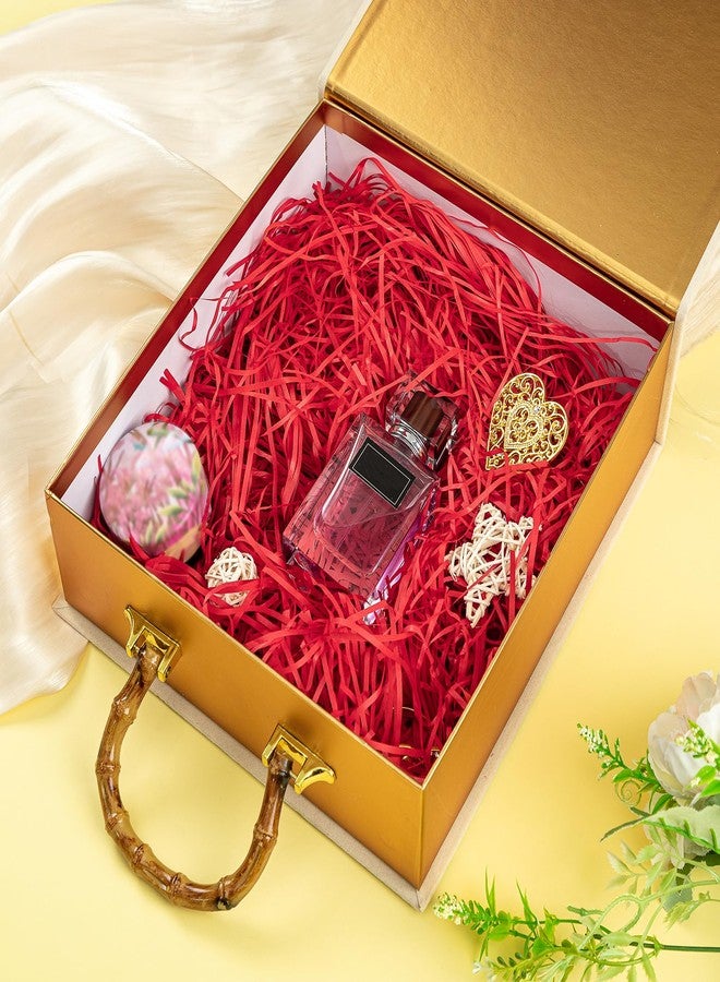 Gloreyan 3 Colors Valentine's Day Shredded Paper Filler Pink Red White Raffia Paper Grass Crinkle Cut Tissue Paper for Gift Wrapping Basket Box Filling Birthdays Weddings Party Supply(8.5oz) - Image 5